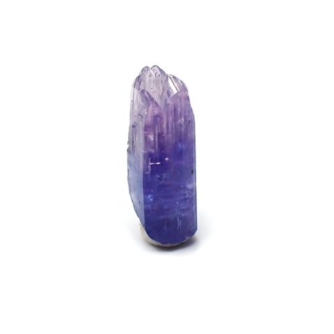 バイカラータンザナイト 非加熱 原石(宝石名バイカラー・ゾイサイト)タンザニア産 3.54ct 識別済[231124242]14.5x5.6mm前後