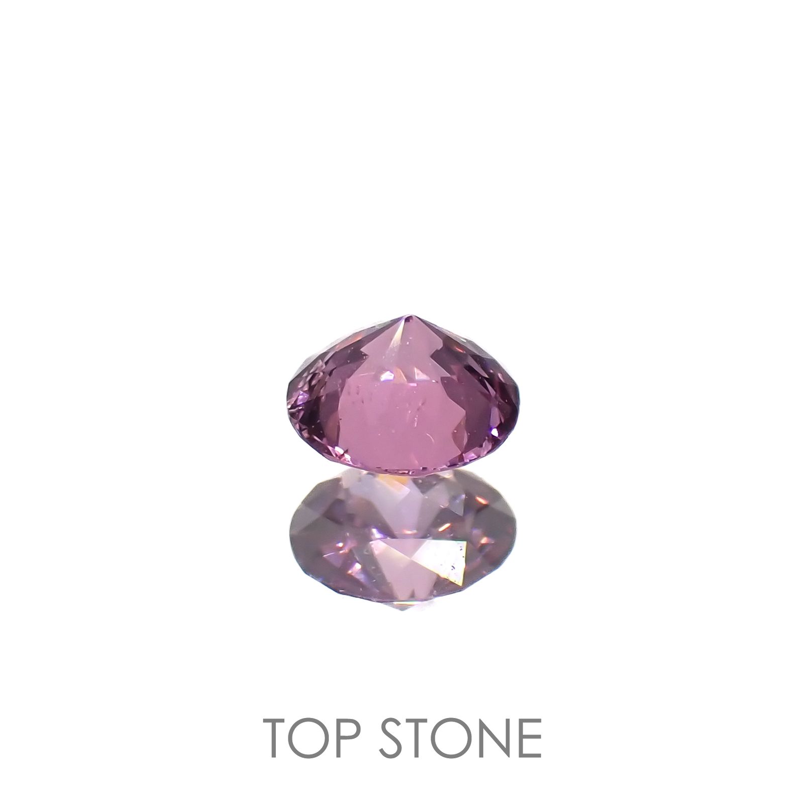 ピンクスピネル(宝石名スピネル)ビルマ/マダガスカル産 0.35ct 識別済[220616136]4.2x4.2mm前後