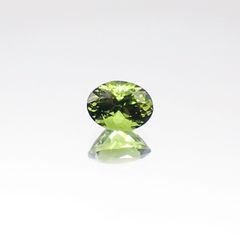 クロムトルマリン(宝石名クロム・トルマリン)タンザニア産 0.36ct 識別済[231023993]5x3.7mm前後