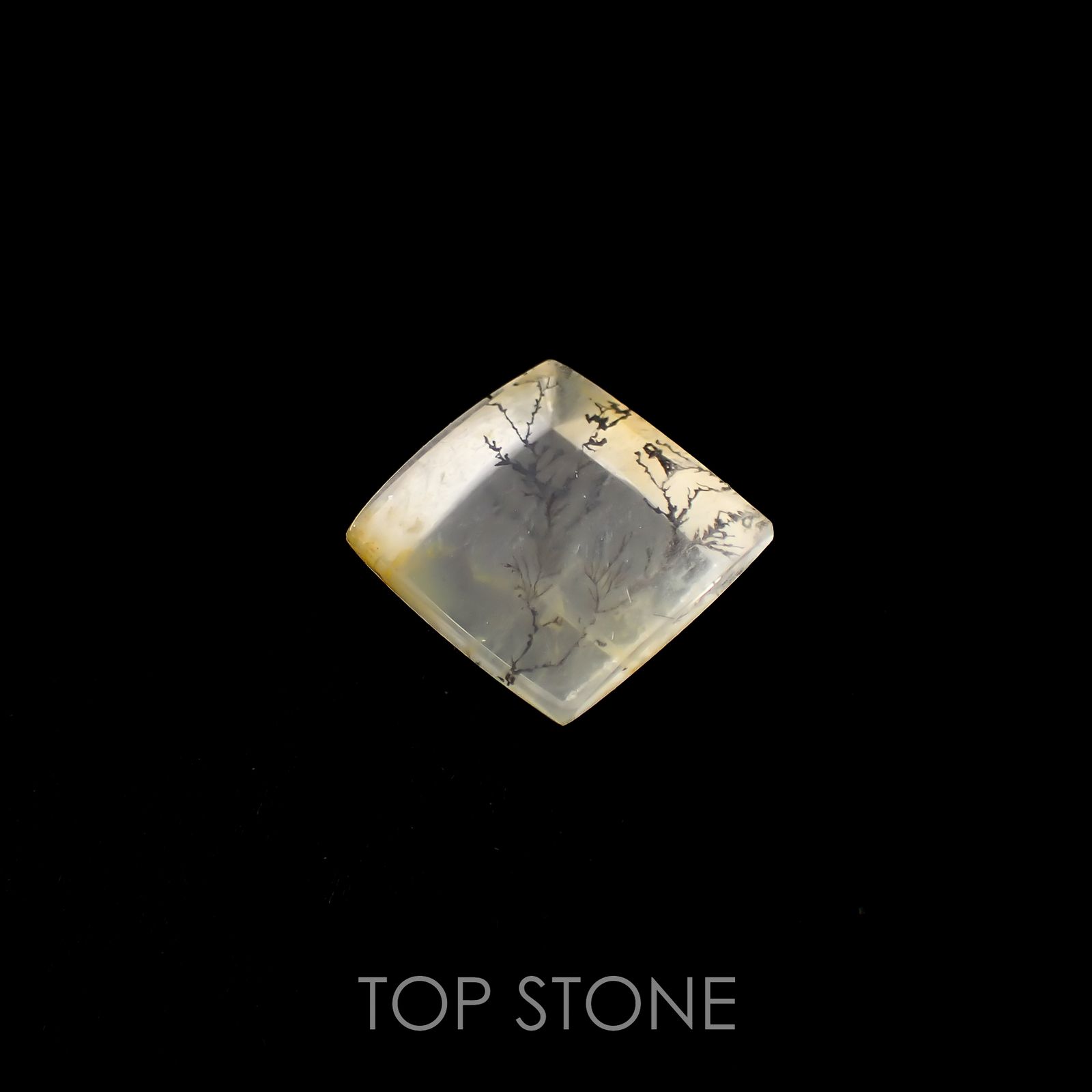 デンドリチッククォーツ ブラジル産 3.07ct[220817337]9.1x8.6mm前後