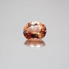 オレゴンサンストーン(宝石名ラブラドライト・サンストーン)アメリカ・オレゴン州産 2.911ct ソ付(彩珠)[230622265]10.5x8.7mm前後
