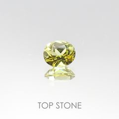 マリガーネット(宝石名ガーネット) マリ共和国産 0.36ct 識別済[20095658]4.5×3.9mm前後