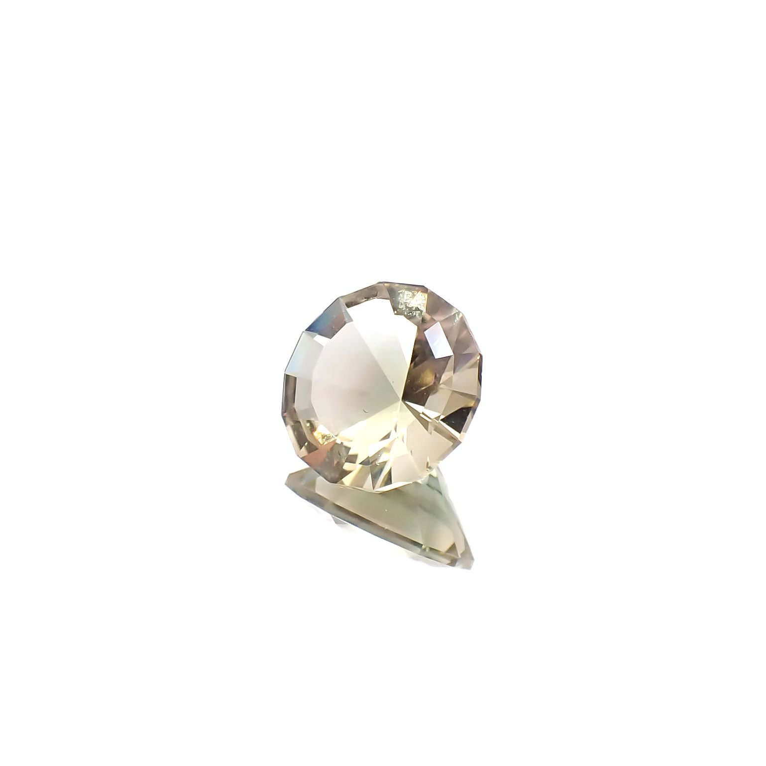 ◇カスタムカット◇バイカラーオレゴンサンストーン アメリカ・オレゴン州産 3.29ct [250229903]10.5x10.5mm前後