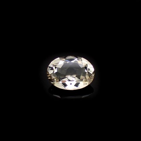 含バリウム・サニディン(宝石名サニディン)ドイツ産 1.79ct 識別済[231224974]9.8x7.1mm前後
