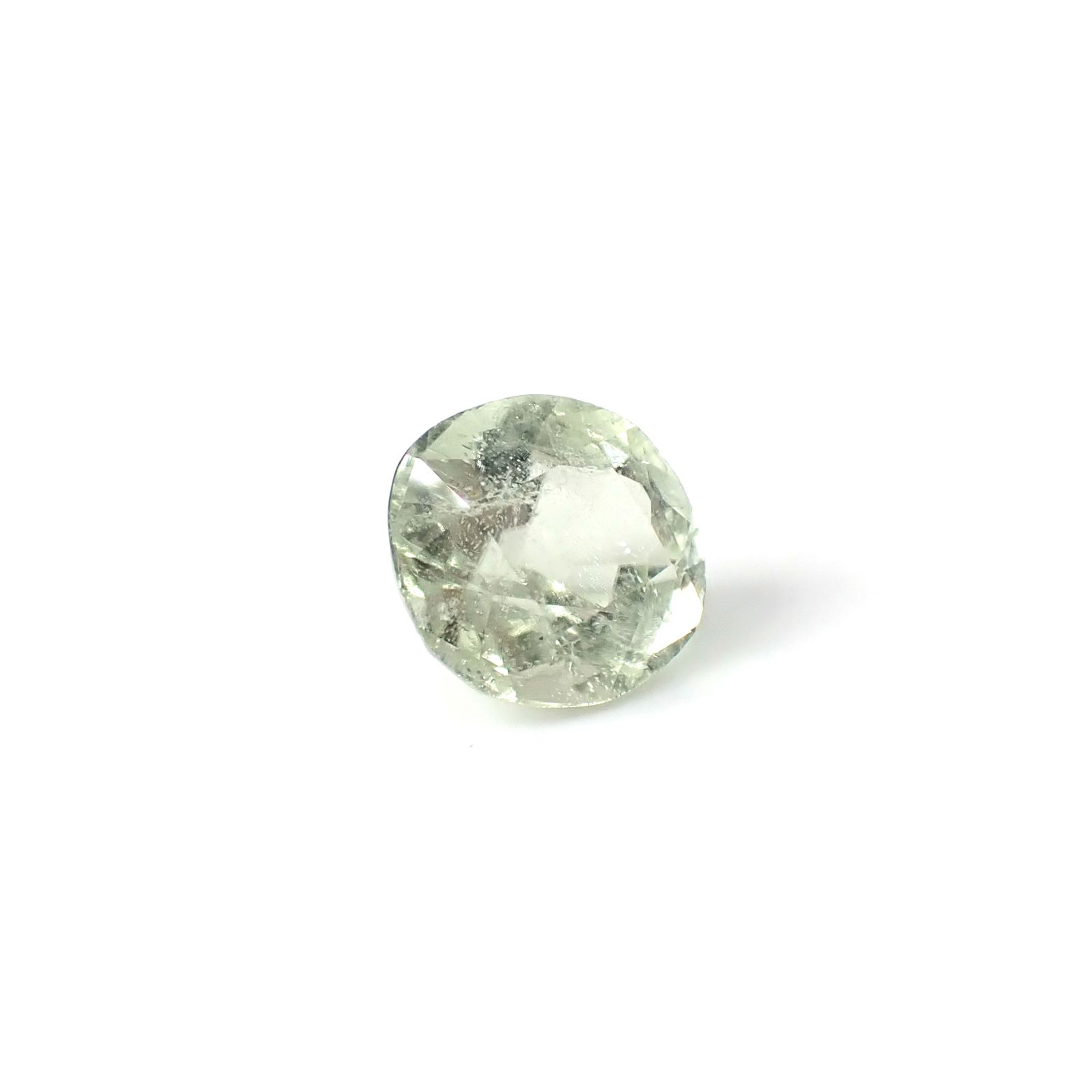 ヘルデライト(宝石名ヘルデライト)ブラジル産 2.585ct ソ付(日独)[250830964]8.87x8.33mm前後