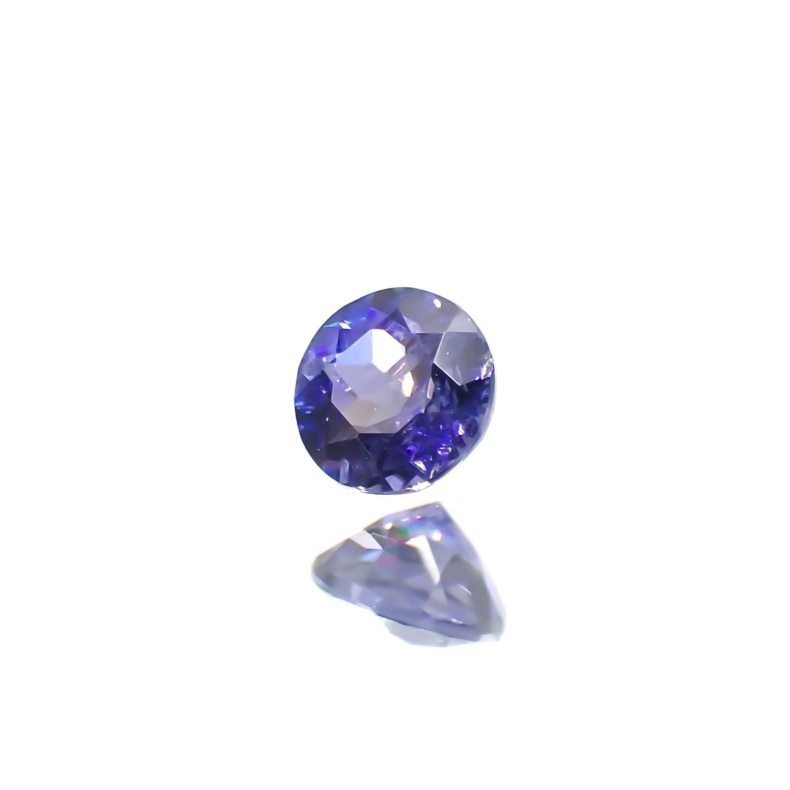 ベニトアイト アメリカ産 ルース 0.17ct[210712174]3.2×3.2mm前後