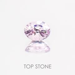 ピンクゾイサイト(宝石名ピンク・ゾイサイト) タンザニア産 0.22ct 識別済[20117870]4.1×3mm前後