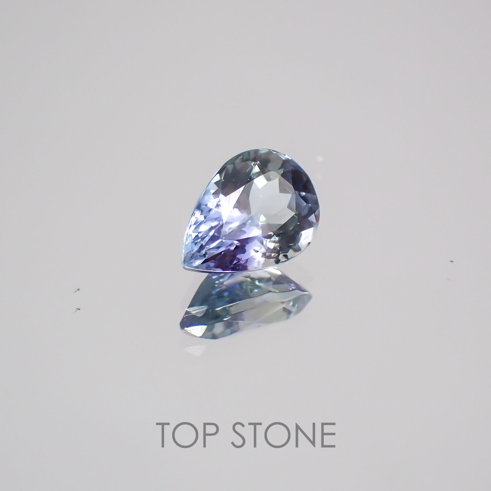 バイカラータンザナイト タンザニア産 ルース 0.74ct[210310098]7×5mm前後