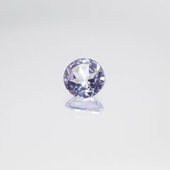 ラベンダーゾイサイト(宝石名ゾイサイト)タンザニア産 0.51ct 識別済[230522013]5.2x5.1mm前後