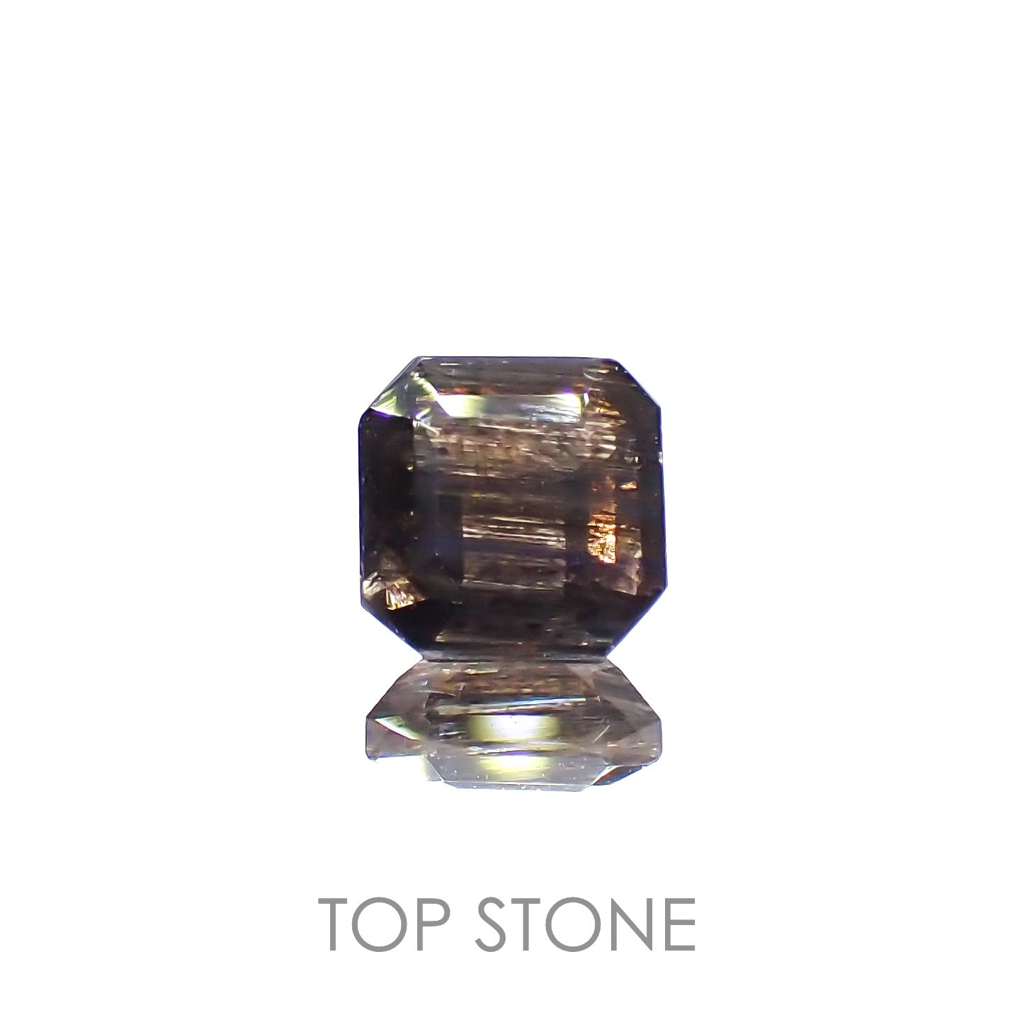 レインボースキャポライト ブラジル産 0.99ct[230220613]6x6mm前後