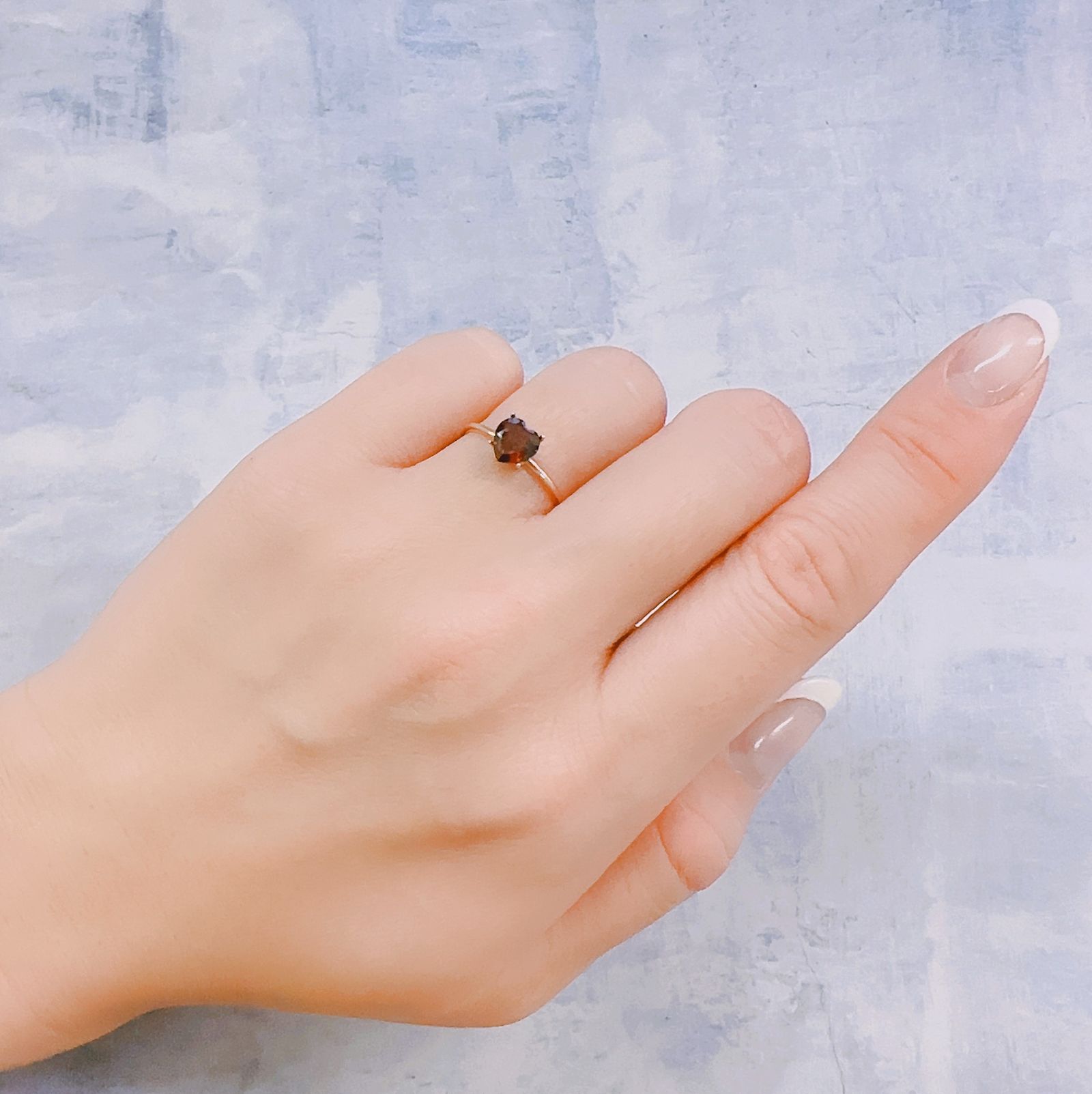 パイラルスパイトガーネット モザンビーク産 0.89ct[230119840]6x5.9mm前後