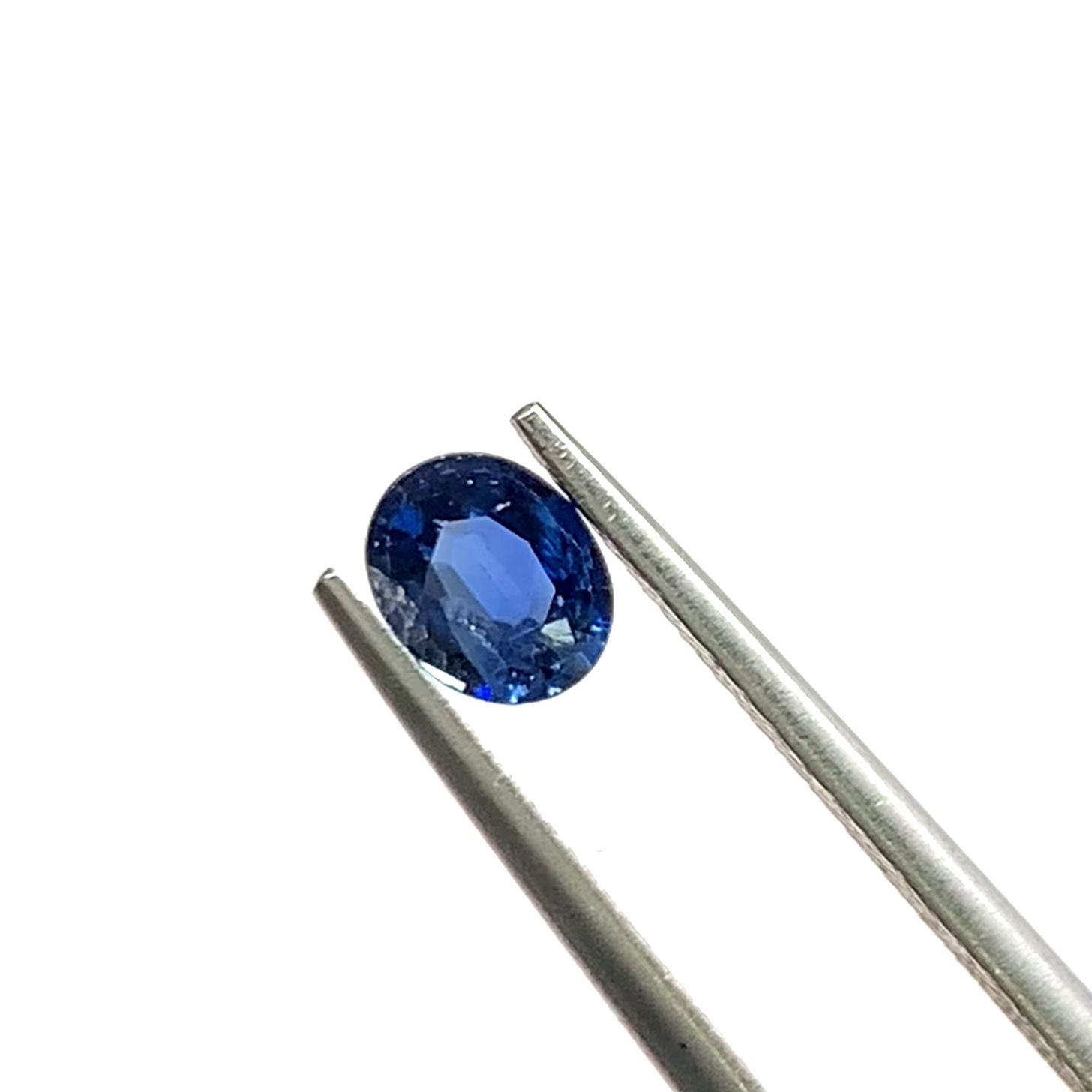 サファイア(宝石名サファイア)マダガスカル/スリランカ産 0.46ct 識別