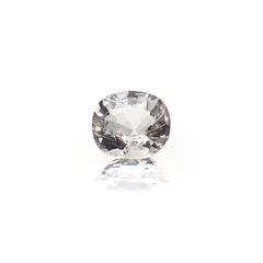 ポードレッタイト カラーレス(宝石名ホワイト・ポードレッタイト)ビルマ産 ソ付(彩珠) 0.515ct / 5.7x5.1mm前後 [260722817]