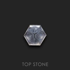トラピッチェクォーツ 偏光板2枚付き コロンビア・ボヤカ産 37.15ct[230220810]26.9x25.5mm前後