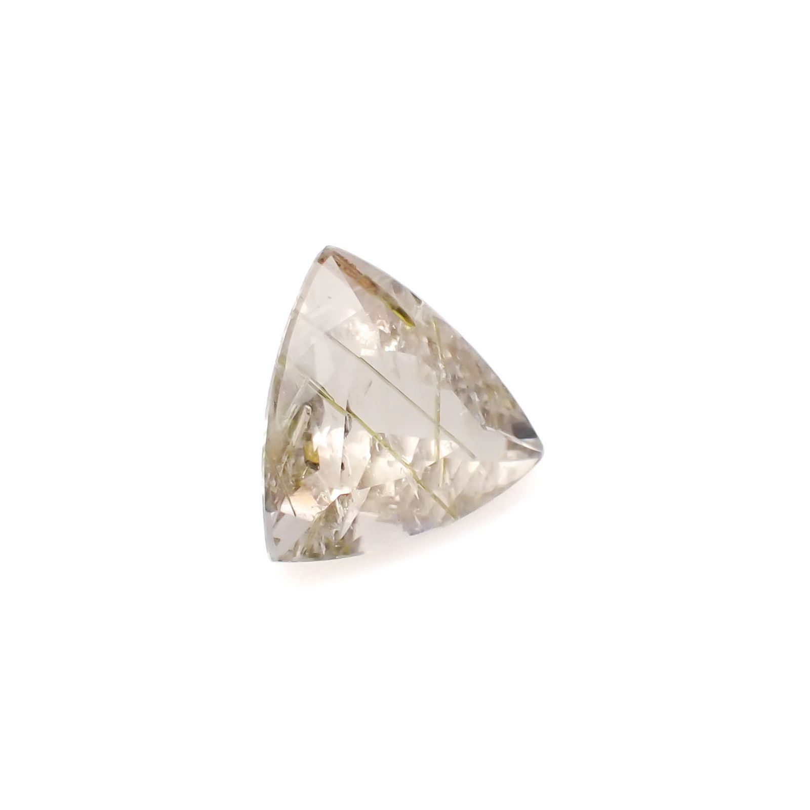 エピドートインクォーツ ブラジル産 12.5ct[240728465]17.3x16.3mm前後 | TOP STONE(トップストーン)