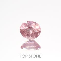 ピンクサファイア(宝石名サファイア)タンザニア・ウィンザー産 0.25ct 識別済[220616165]3.9x3.4mm前後