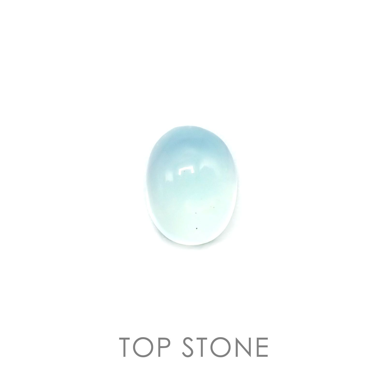 ブルーオパール ペルー産 ルース 0.81ct[20106196]7.6×5.9mm前後