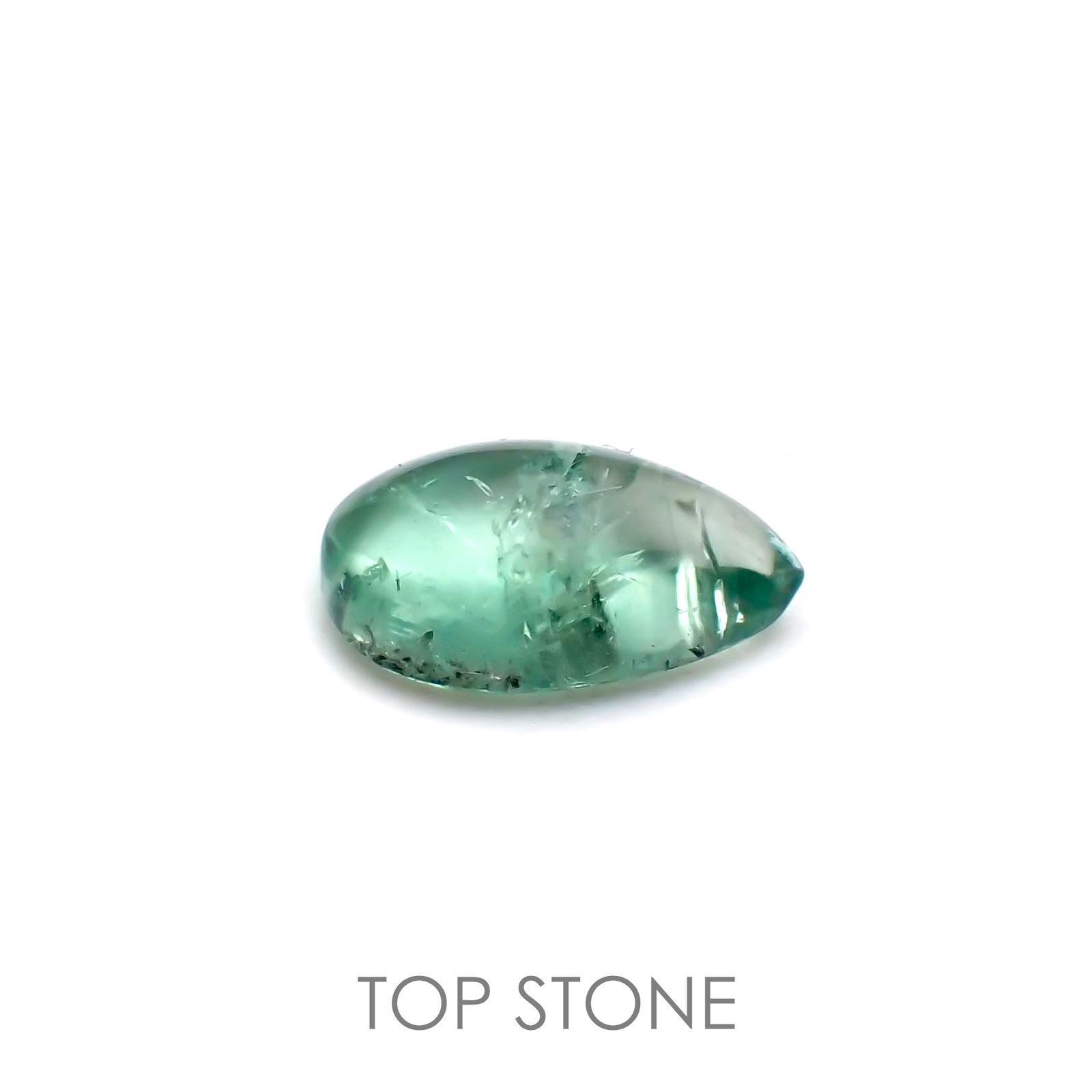フローライト フルオレッセンス(宝石名フルオライト)イギリス・ロジャリー鉱山産 1.29ct 識別済[211113770]8.6x5.6mm前後