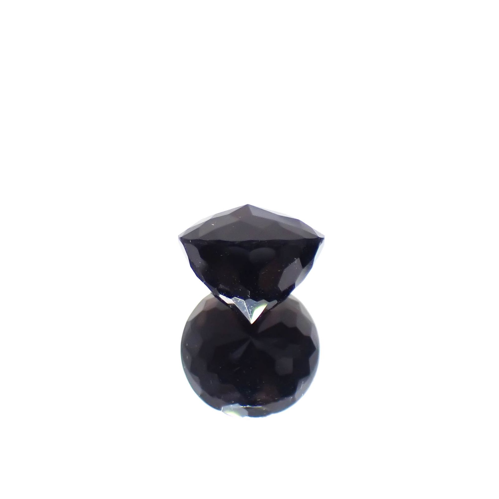◇カスタムカット◇モリオン チベット産 4.05ct[240427372]9.9x9.9mm前後