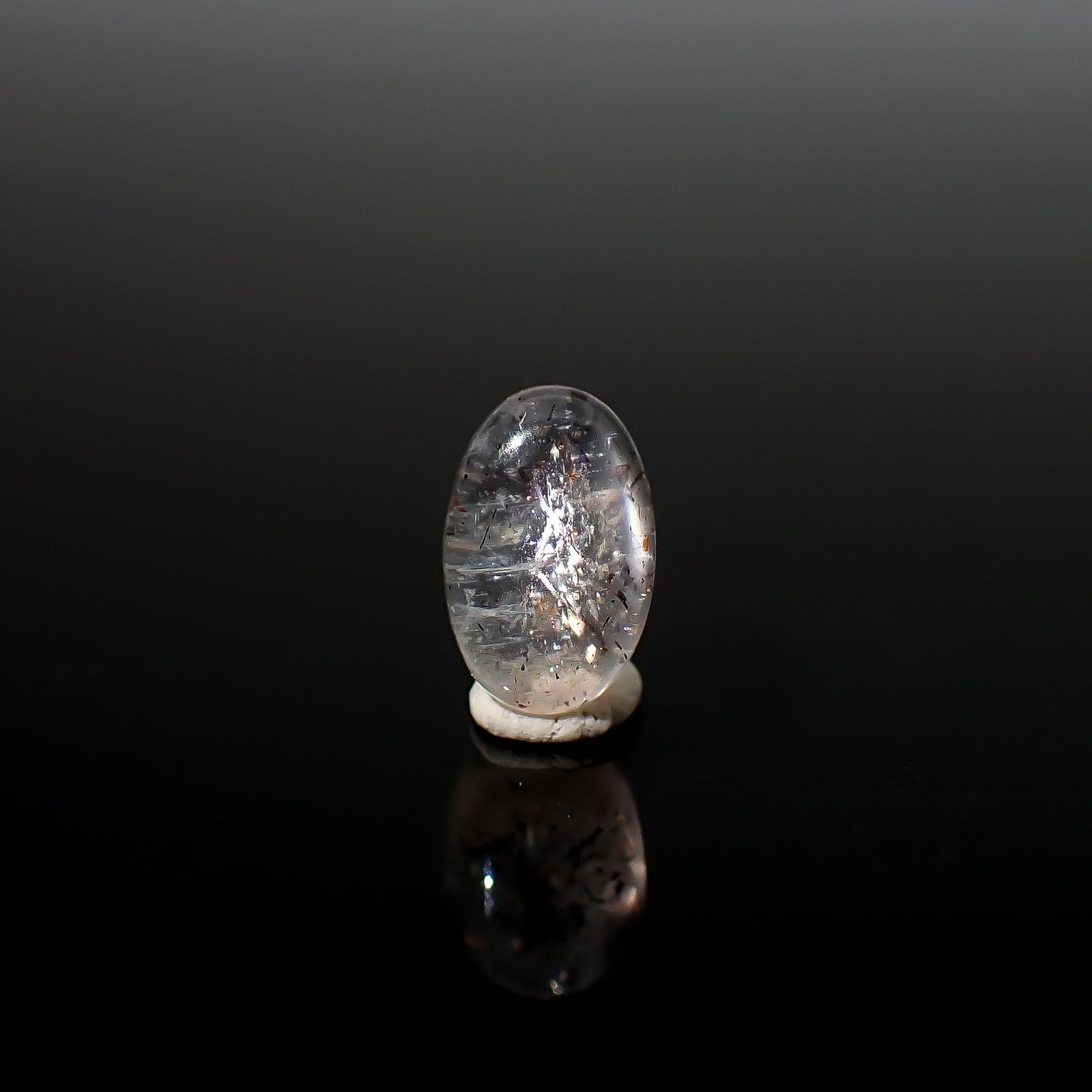 レインボーラティスサンストーン オーストラリア産 1.00ct / 7.8x5mm前後 [260632530]