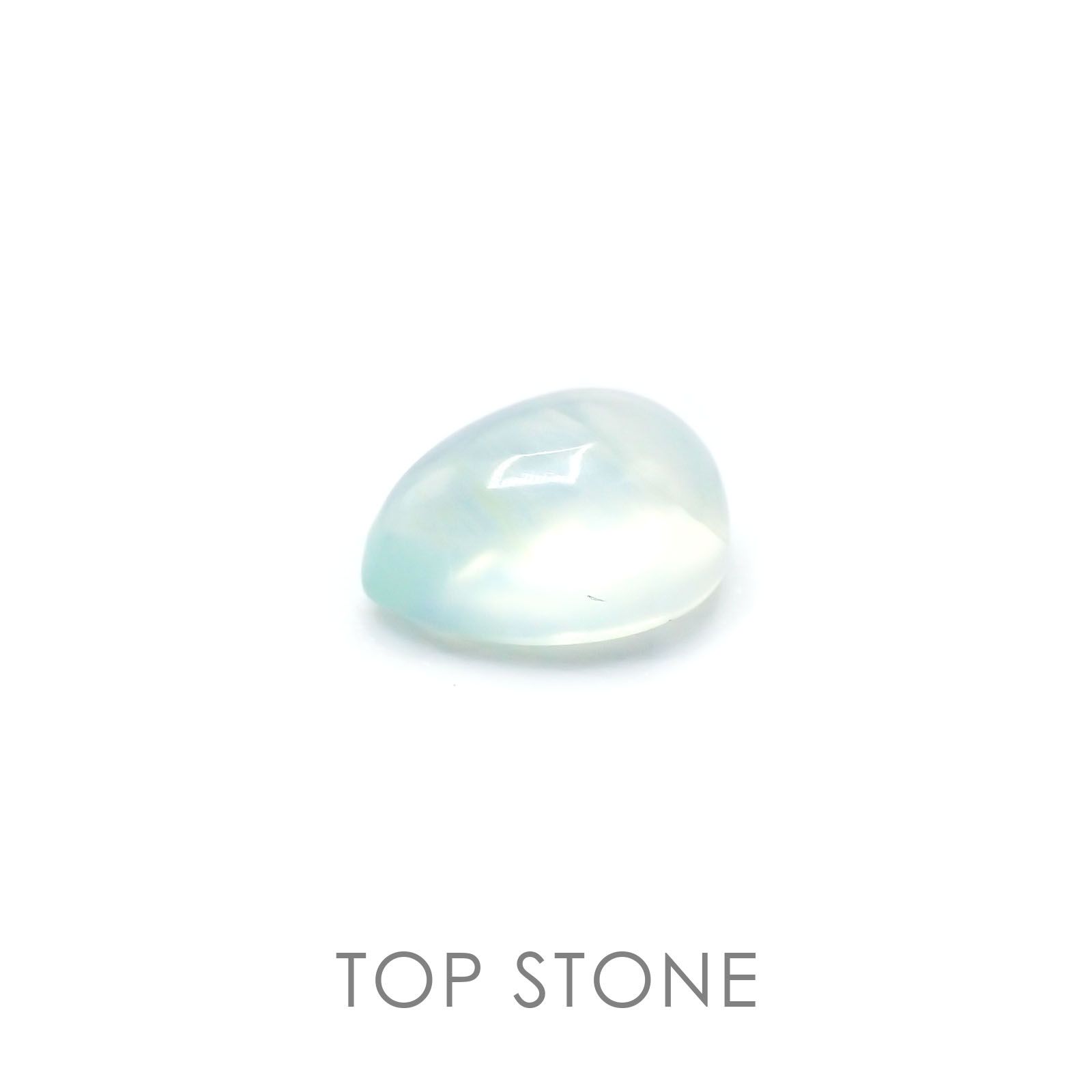 ブルーオパール ペルー産 ルース 1.08ct[20106179]8×6mm前後