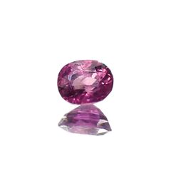 パープルサファイア パキスタン・カシミール産 0.48ct / 4.8x3.9mm前後 [251019866]