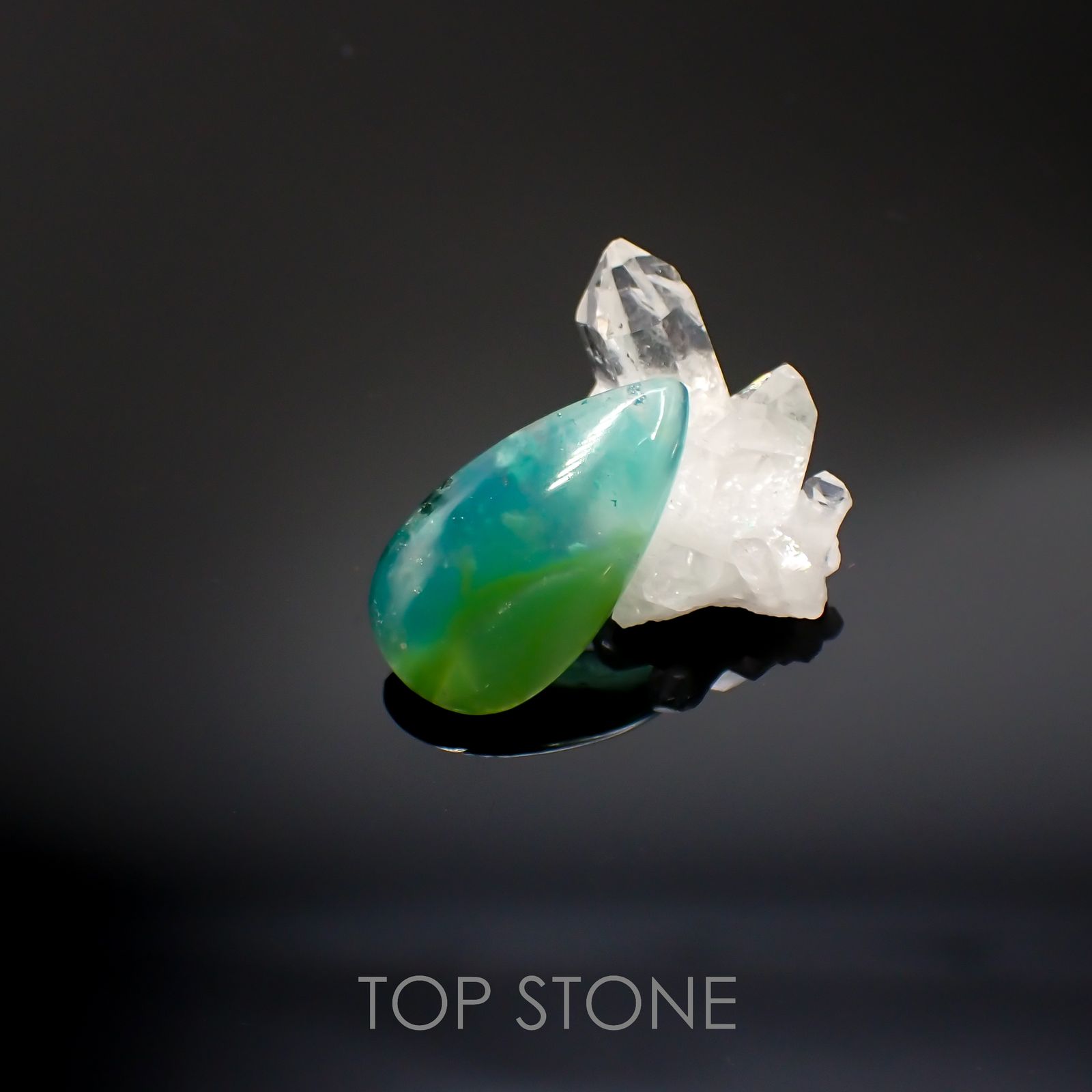 ◇フリーフォーム◇ジェムシリカ ペルー産 7.91ct[220717189]22.9x12.5mm前後