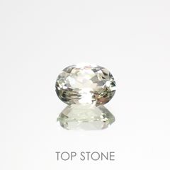 シリマナイト(宝石名シリマナイト)インド産 1.54ct 識別済[221018464]8.1x6.2mm前後