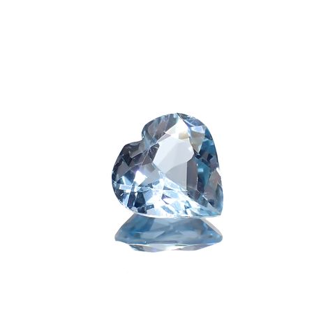 サンタマリアアクアマリン ブラジル産 1.15ct[231224583]7.9x7.9mm前後