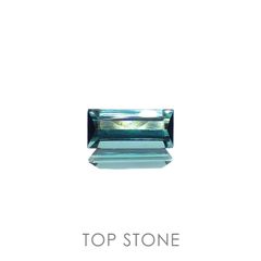 ブルートルマリン(宝石名トルマリン)アフガニスタン産 0.37ct 識別済[230220460]6.5x2.9mm前後