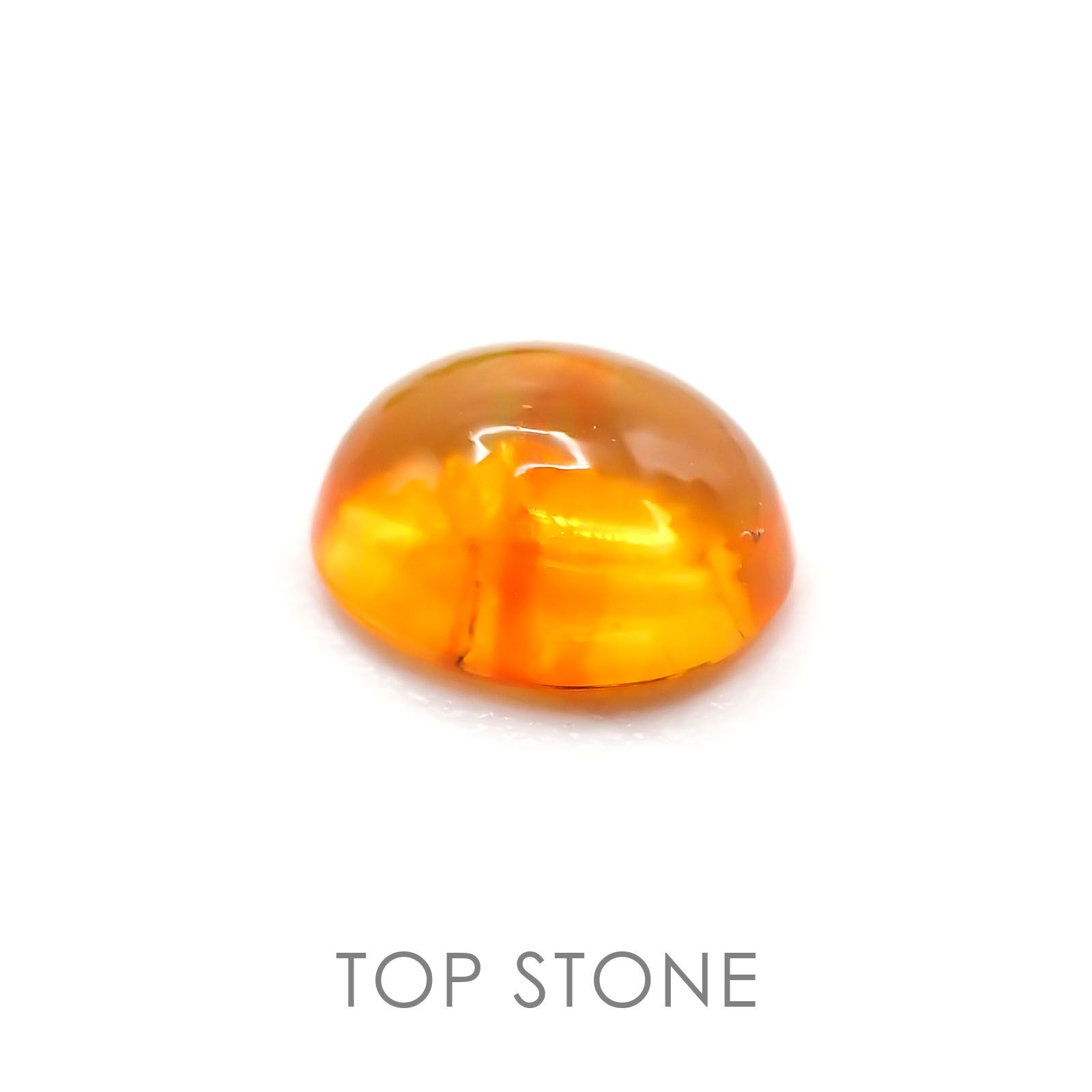 ファイヤーオパール メキシコ産 ルース 0.37ct[20127785]5.9×4.5mm前後