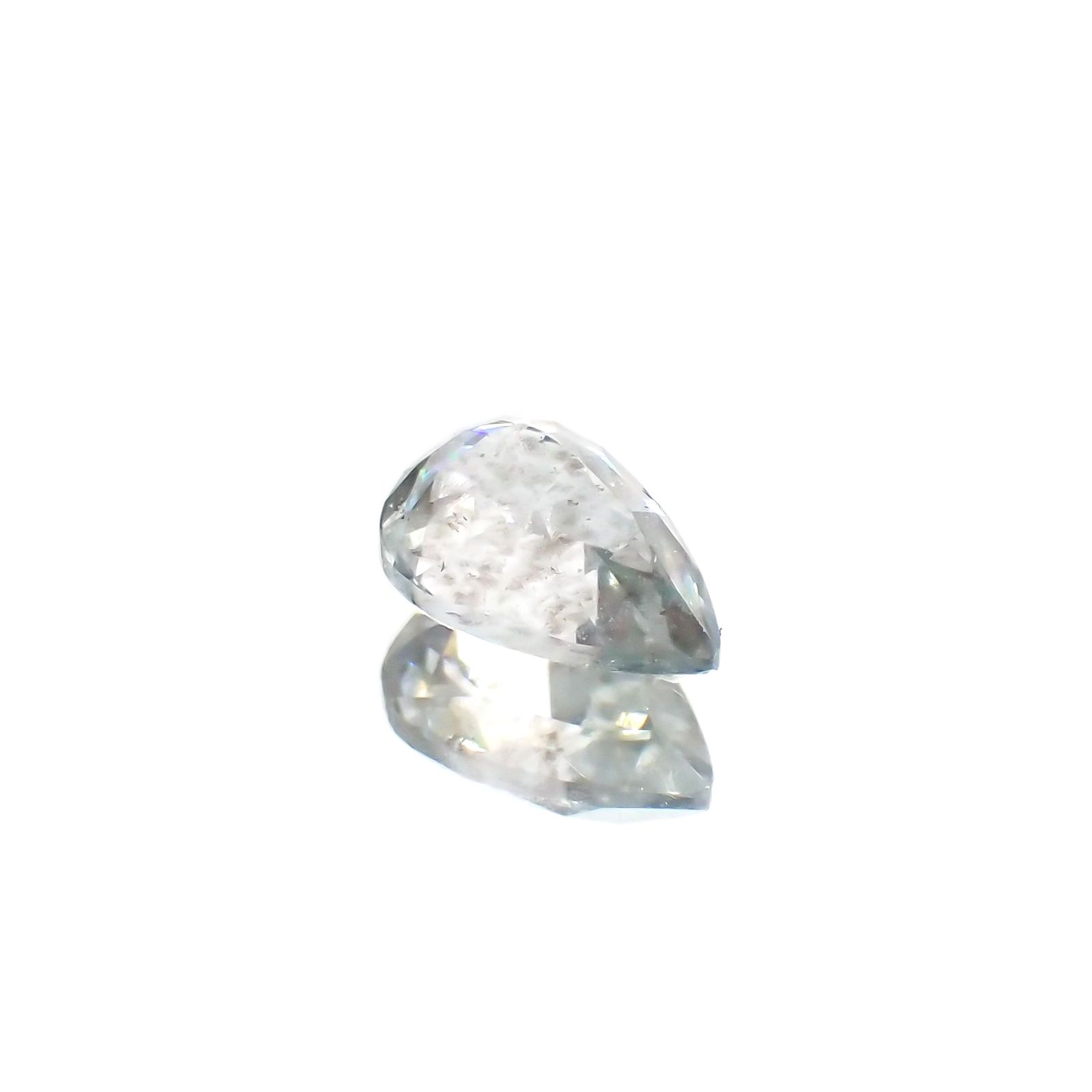 アベンチュリンアクアマリン ナイジェリア産 0.64ct [250114460]6.9x4.8mm前後