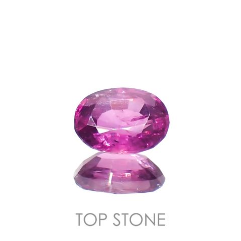 パープルサファイア パキスタン・カシミール産 0.83ct[230119877]6.3x4.8mm前後