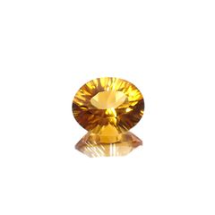 ◇コンケーブカット◇シトリン ブラジル産 2.39ct [241029245]10x8.1mm前後