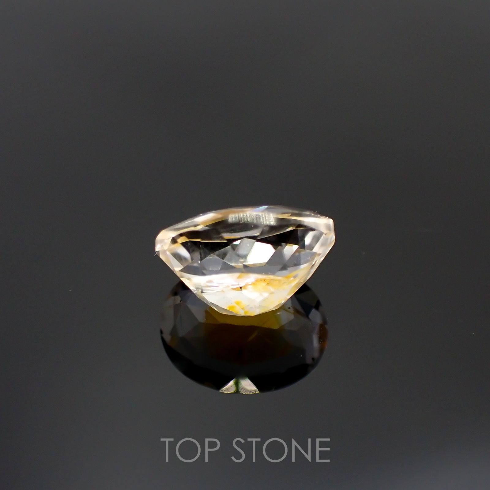 オーロラクォーツ ブラジル・ミナスジェライス産 3.67ct[220114380]11.3x8.8mm前後