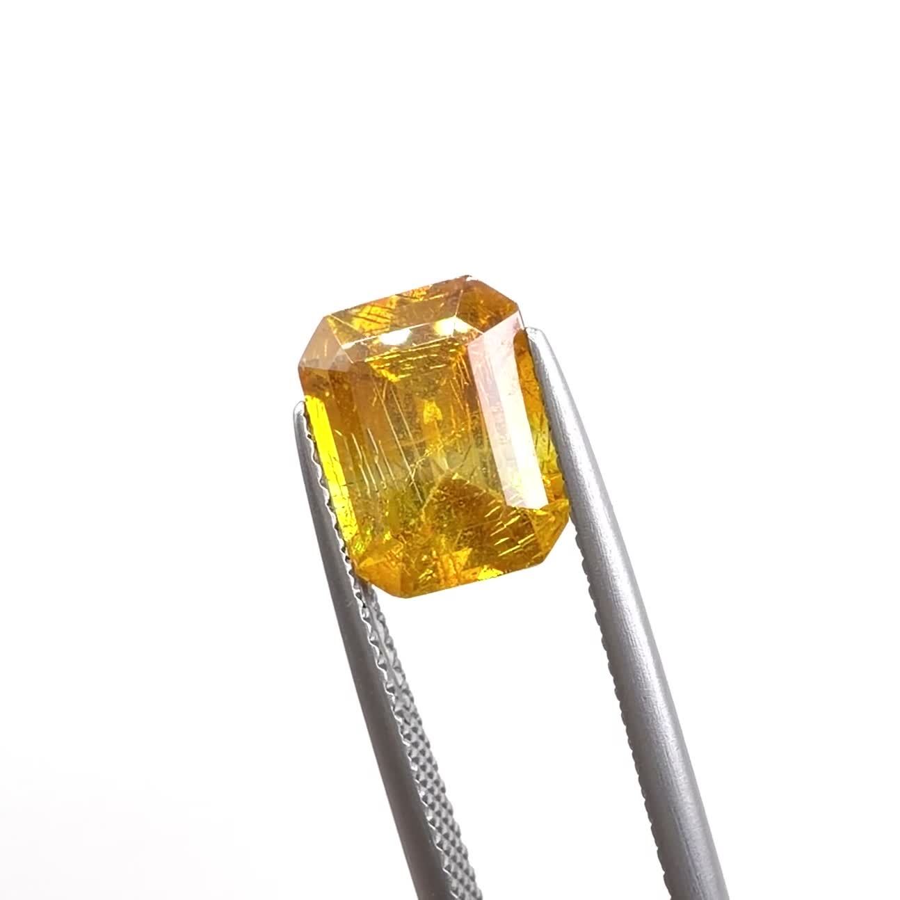 スファレライト(宝石名スファレライト)スペイン産 識別済 3.78ct