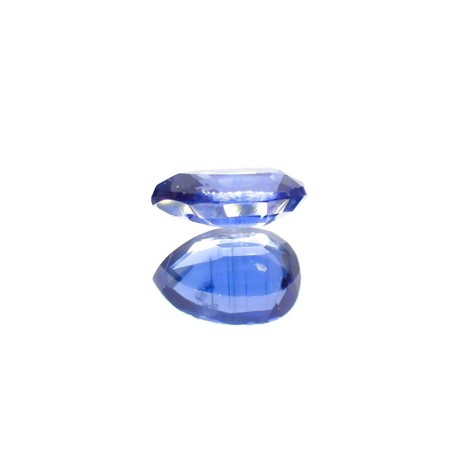 カイヤナイト(宝石名カイヤナイト)ネパール産 識別済 0.77ct / 7.1x5mm前後 [230622474]