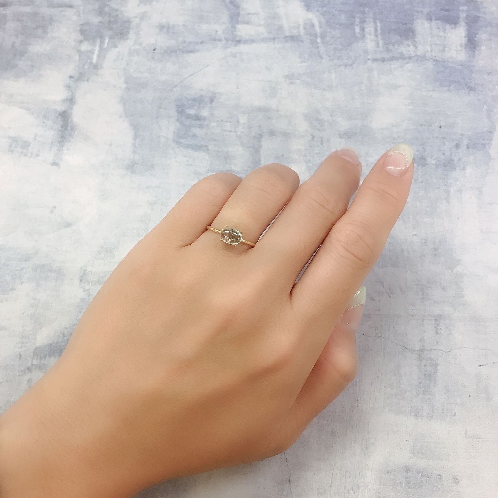 バイカラートルマリン コンゴ民主共和国/アフリカ産 1.05ct[220817341]7.1x5.1mm前後