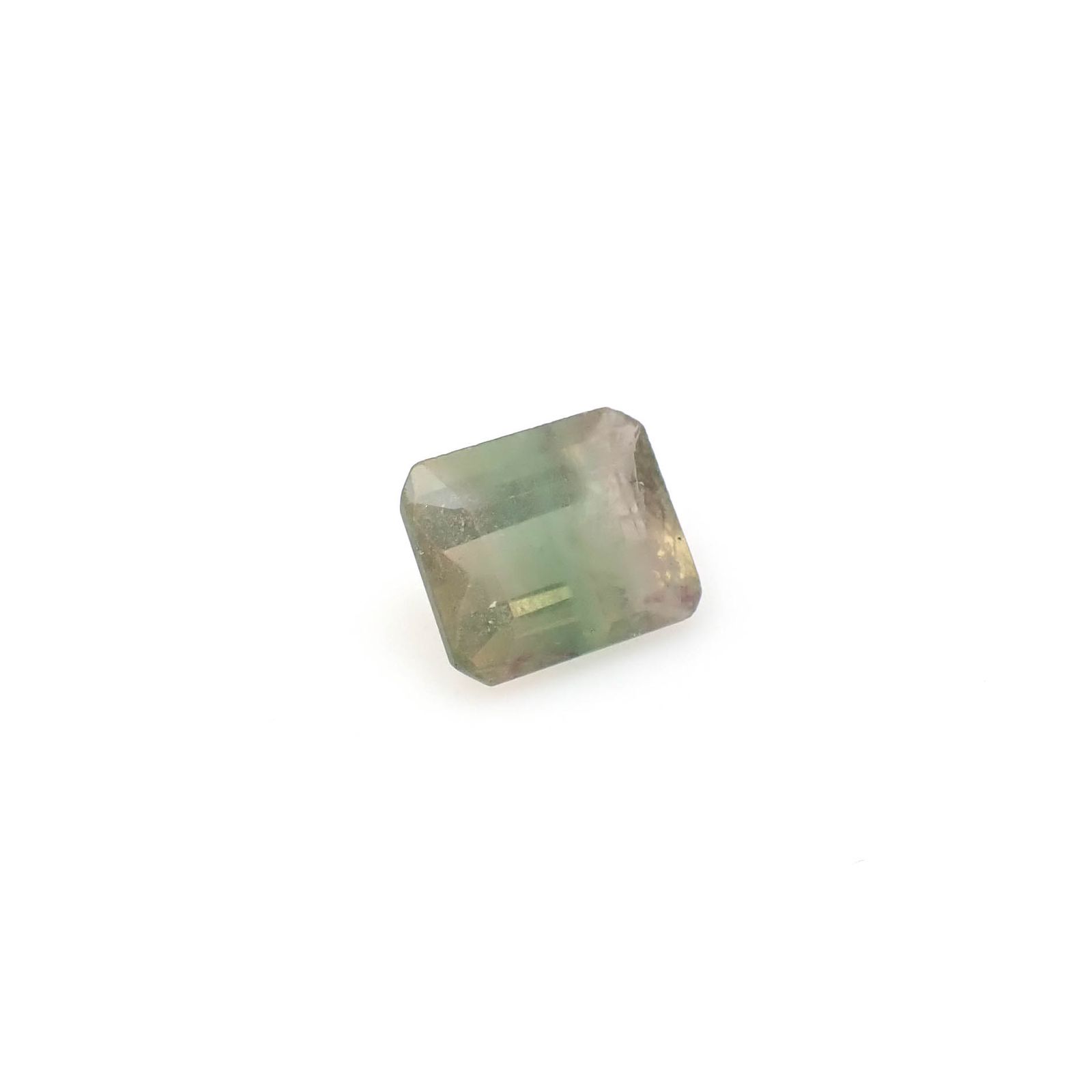 バイカラーフローライト フルオレッセンス ブラジル産 3.87ct [250430251]9.8x8mm前後
