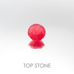 ロードナイト(宝石名ロードナイト) ブラジル産 3.28ct 識別済[20095796]8.5×8.4mm前後