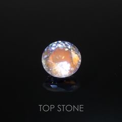 レインボームーンストーン(アンデシンラブラドライト) マダガスカル産 ルース 0.47ct[210310118]5.1×5.1mm前後