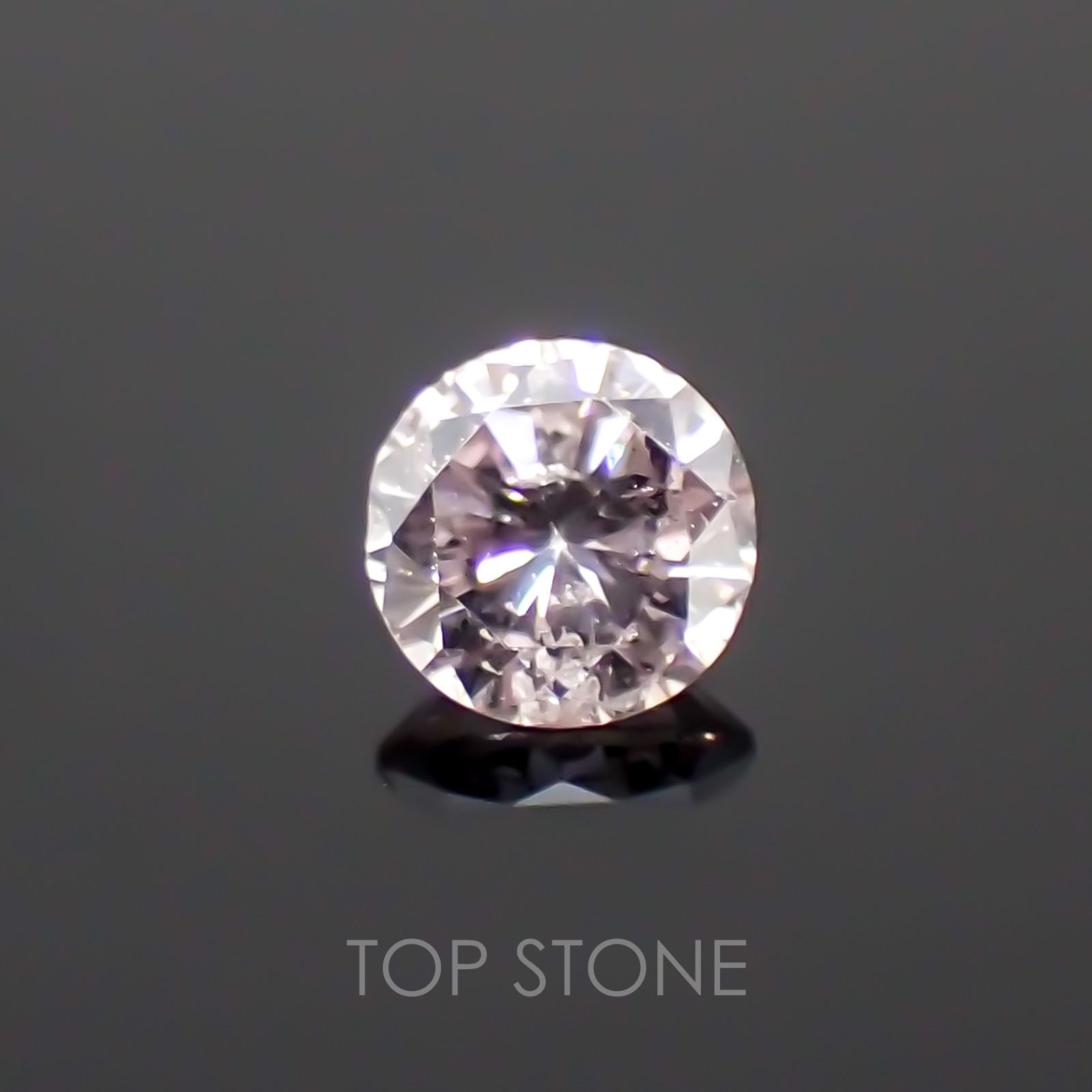 ピンクダイヤモンド(宝石名ダイヤモンド) I-1/LIGHT PINK 0.105ct ソ付(CGL)[21019339]2.9×2.9mm前後