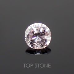 ピンクダイヤモンド(宝石名ダイヤモンド) I-1/LIGHT PINK 0.105ct ソ付(CGL)[21019339]2.9×2.9mm前後