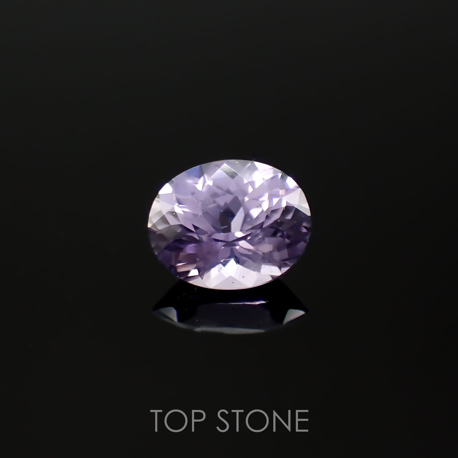 ラベンダーサファイア(宝石名サファイア)スリランカ/マダガスカル産 0.72ct 識別済[220817462]6.1x4.9mm前後