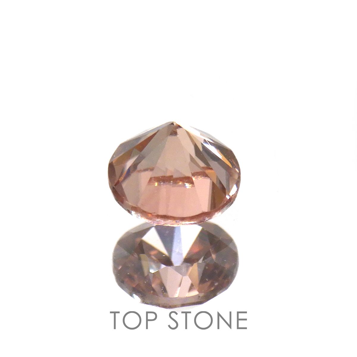 ライトピンクジルコン(宝石名ジルコン)スリランカ/カンボジア産 0.43ct 識別済[220716989]4x4mm前後