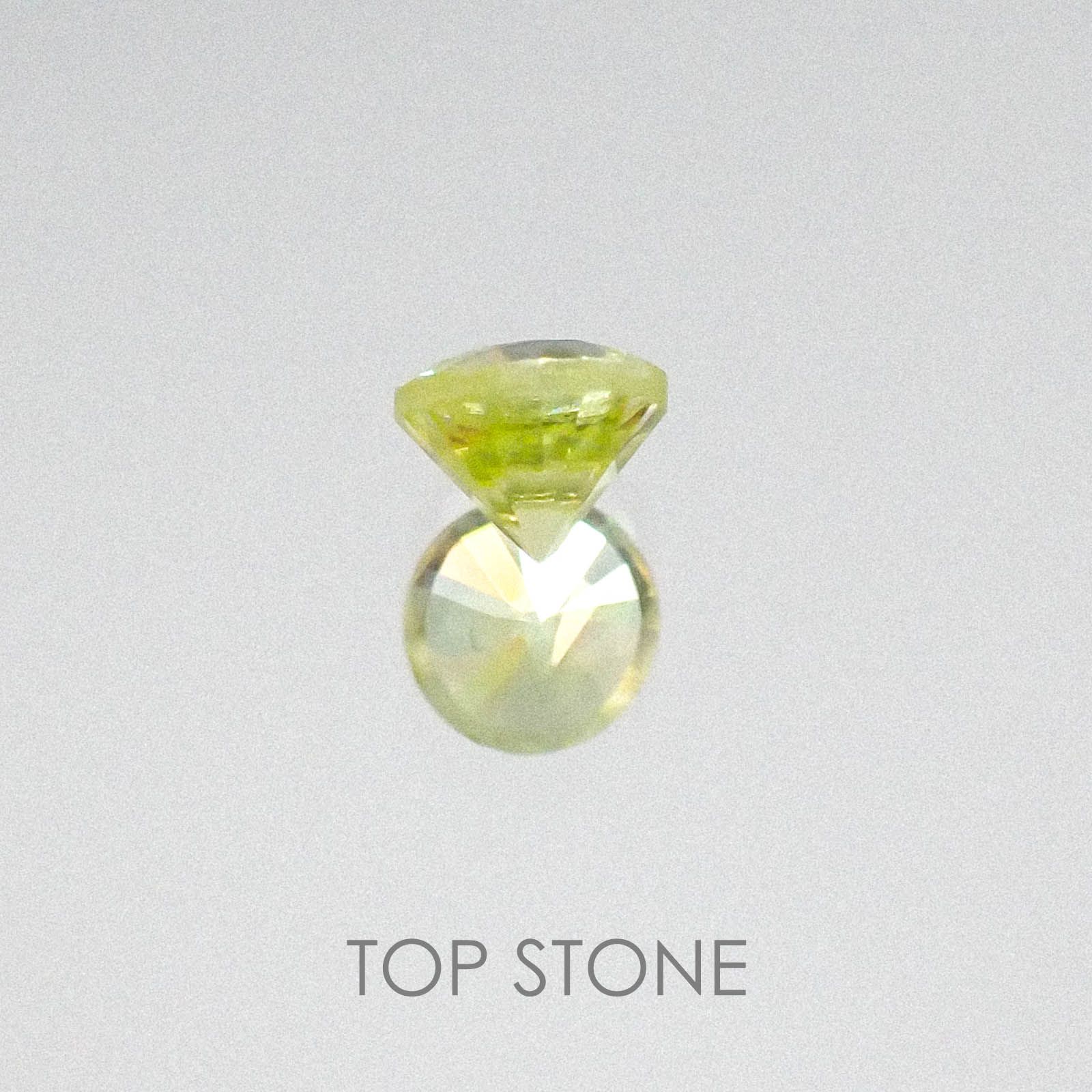 スフェーン(宝石名スフェーン) マダガスカル産 0.34ct 識別済[20084489]4.1×4mm前後