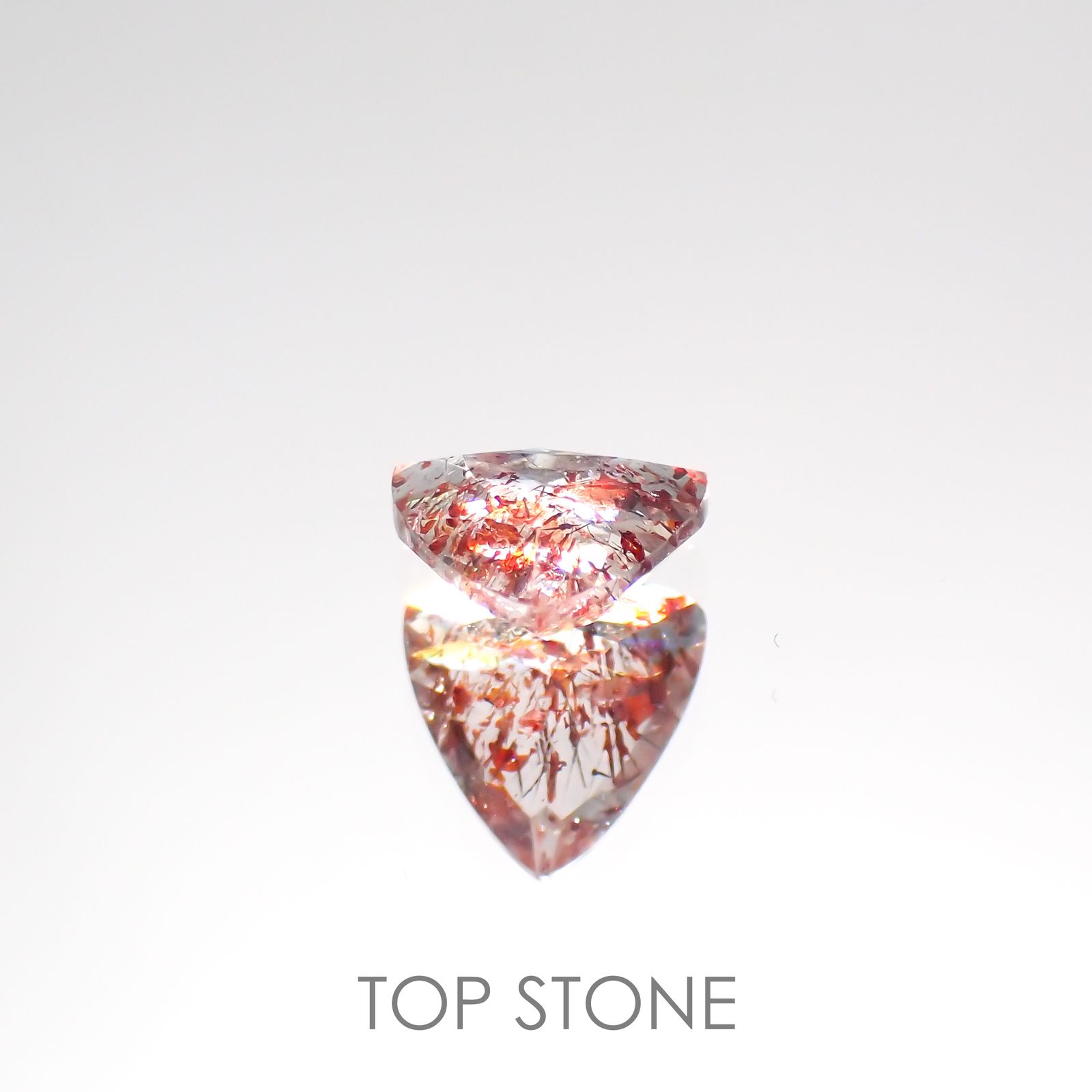 ファイヤークォーツ ナイジェリア産 0.91ct[220114760]7.1x7mm前後