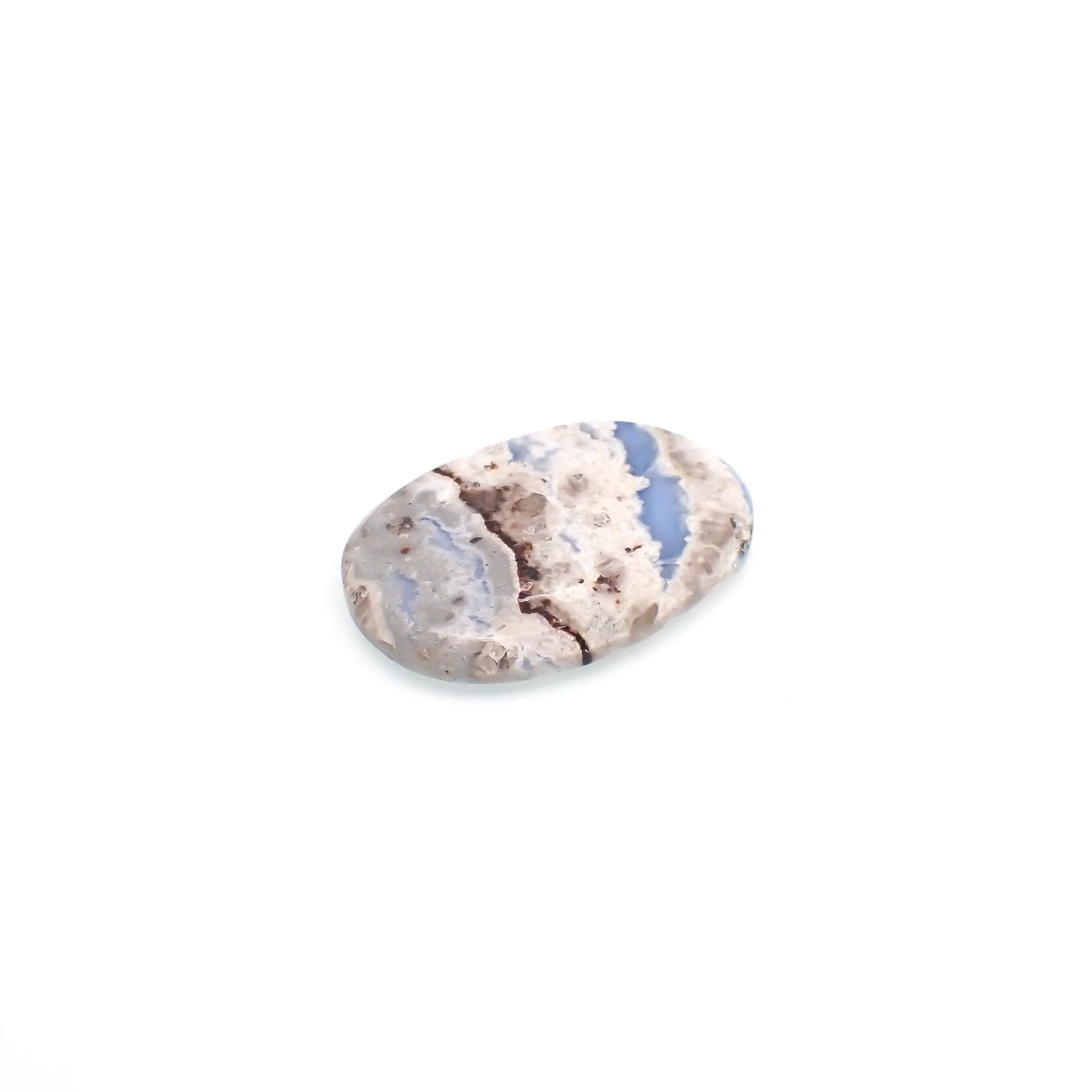 マトリックスブルーオパール アメリカ・オレゴン州産 5.53ct[220917805]21.2x15mm前後