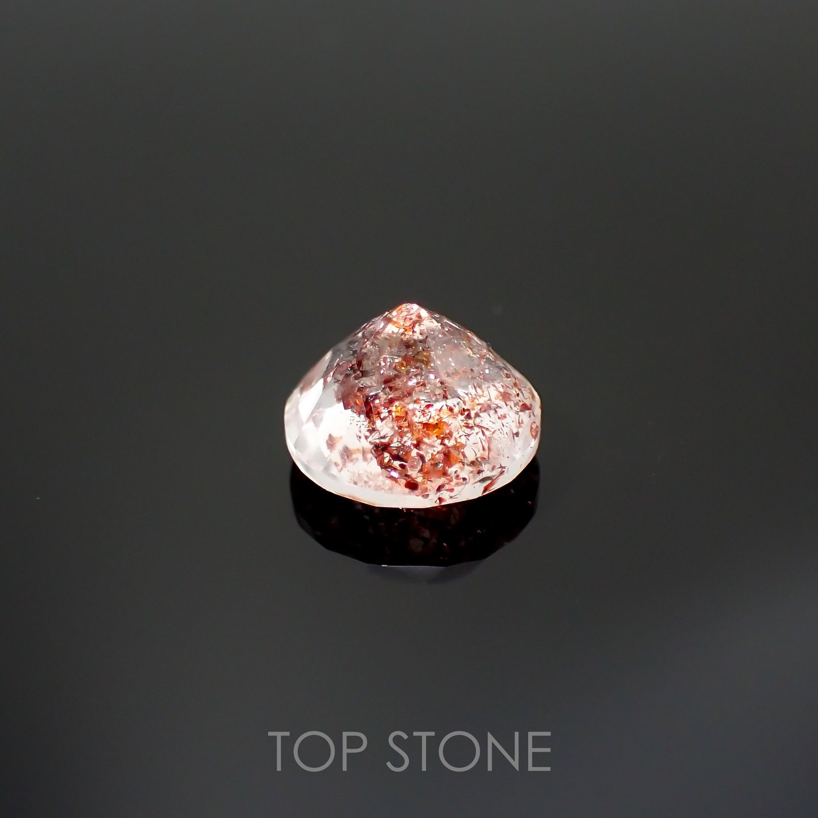 ファイヤークォーツ ナイジェリア産 2.70ct[220114757]9x9mm前後