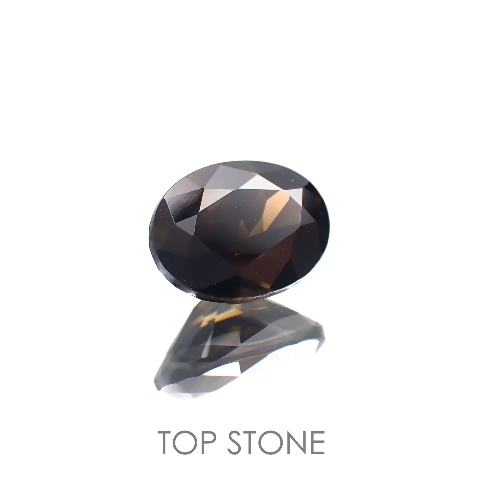 キャシテライト(宝石名キャシテライト)ボリビア産 2.982ct ソ付(彩珠)[221018673]8.1x6.1mm前後